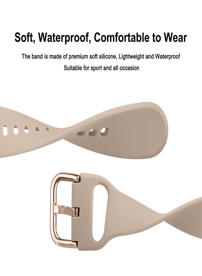 Meliya Silicone Bands Compatible with Garmin Venu 2 Plus / Venu Sq / Venu / Vivoactive 3 / Vivoactive 5 Watch Band, 20mm Soft Silicone Sport Replacement Strap for Garmin Vivomove HR, Forerunner 645 / 245 - Image 3