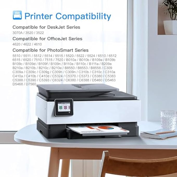 364XL COMPATIBLE FOR HP 364 364XL INK CARTRIDGES FOR HP DESKJET 3070A 3520 OFFICEJET 4620 4622 PHOTOSMART 5510 5520 5524 6510 6520 6515 7510 7520 B110A - Image 3