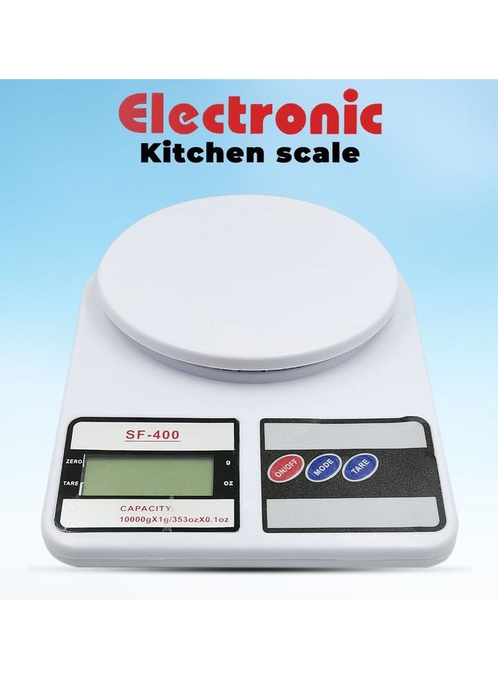 إس إف 400 مقياس المطبخ الإلكتروني العرض الرقمي ، آلة صغيرة الوزن لاستخدام المطبخ SF-400 - Image 1