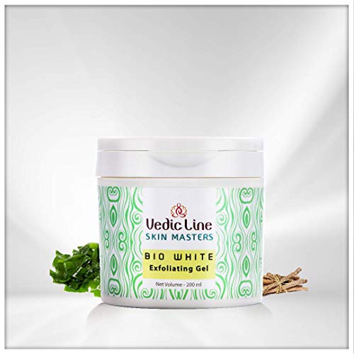 Vedic Line Skin Masters Bio White Exfoliating Gel Reduce Dull Skin, Dead Cells And Unclog Pores For Beautiful Skin, 200Ml - Image 2