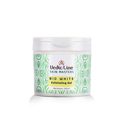 Vedic Line Skin Masters Bio White Exfoliating Gel Reduce Dull Skin, Dead Cells And Unclog Pores For Beautiful Skin, 200Ml - Image 1