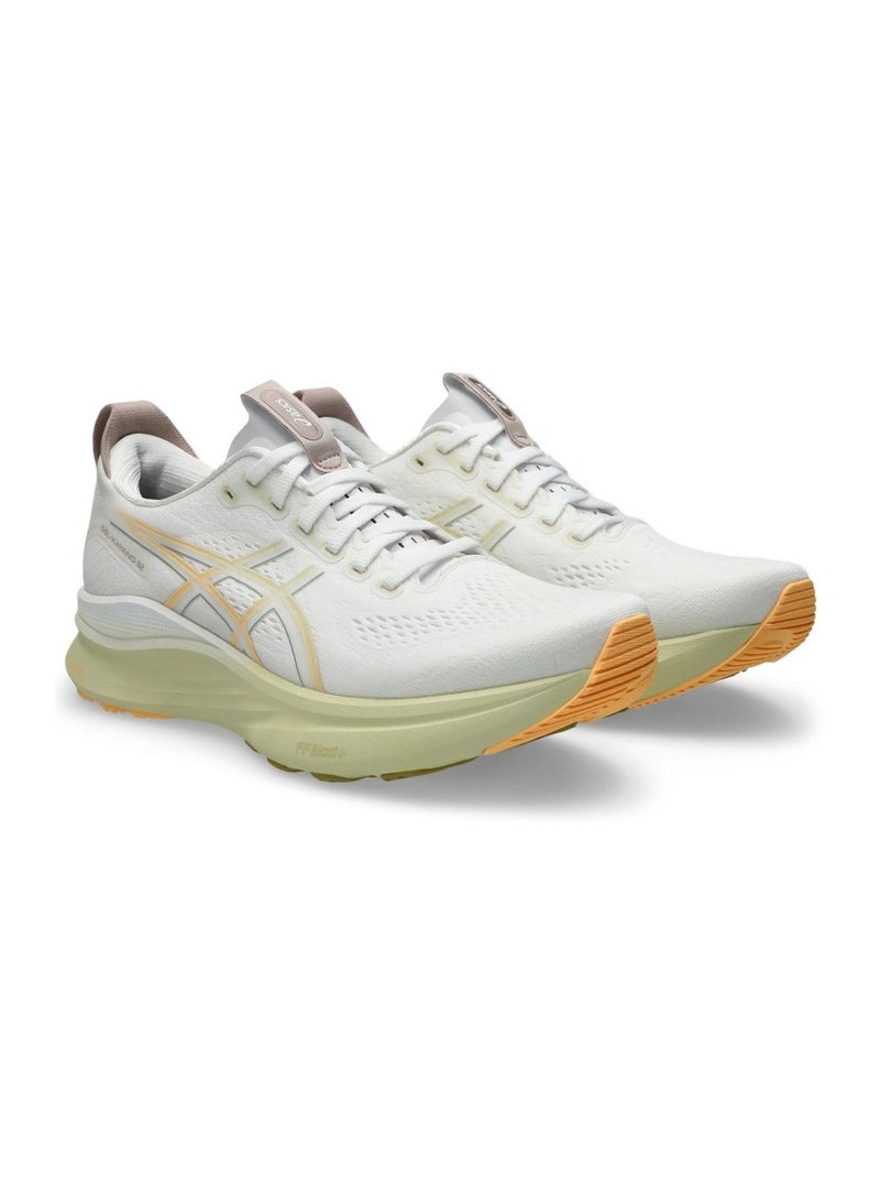Onitsuka Tiger Gel-Kayano 32 Lightweight Running Shoes – White/Orange Glow (New Arrival) - Image 3