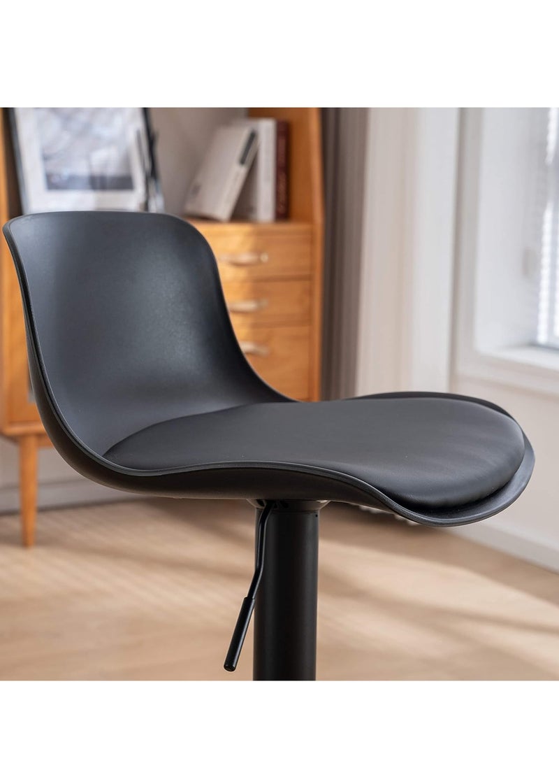 NZONE STORE Modern Black Adjustable High Bar Stool - Image 3