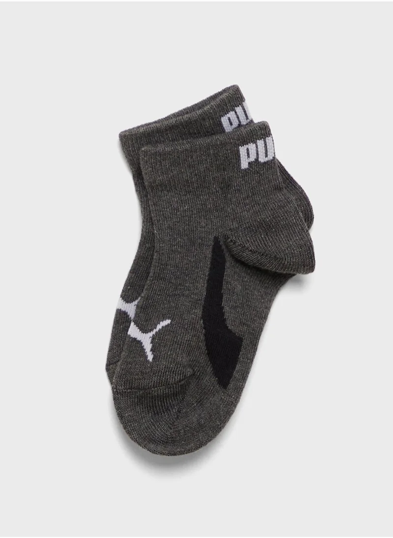 PUMA 3 Pack Kids Bwt Ouarter Socks