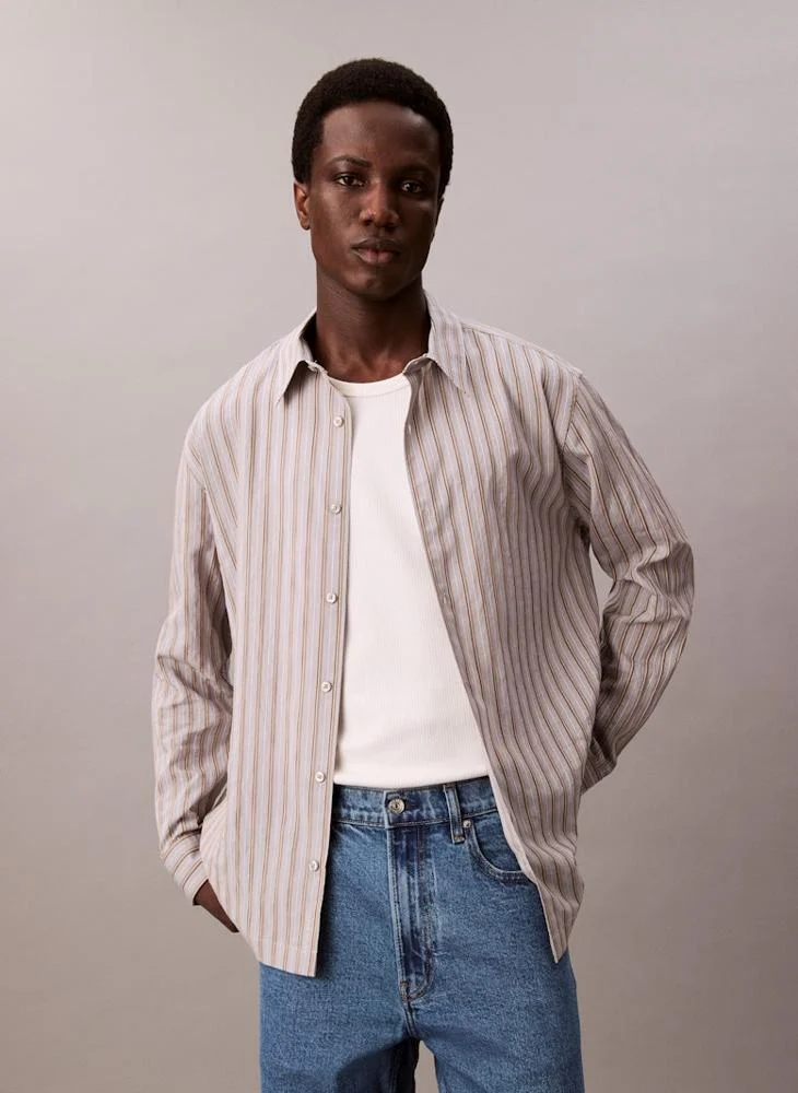 كالفن كلاين Stripe Shirt