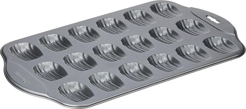 Norpro New Non Stick Mini 18 Madeleine Pan Sponge Cake Shells Best For Chocolate - Image 1