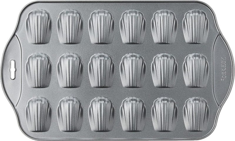 Norpro New Non Stick Mini 18 Madeleine Pan Sponge Cake Shells Best For Chocolate - Image 3