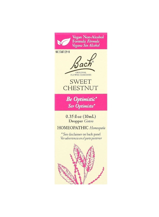 Bach باخ، العلاجات الزهرية الأصلية، كستناء حلو، 0.35 أونصة سائلة (10 مل) - Image 1