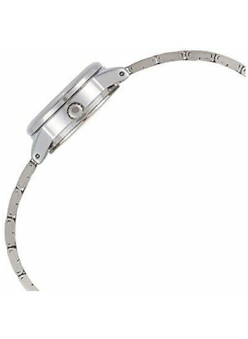 Casio Women Watch Analog Date Display Blue Dial Stainless Steel Band LTP-V002D-2B3UDF - Image 4