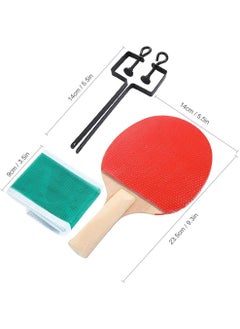 LB Portable Table Tennis Set – Includes 2 Paddles, 3 Balls, Net & Clamp Posts – Indoor/Outdoor Ping Pong Kit for Kids & Adults  - Image 3