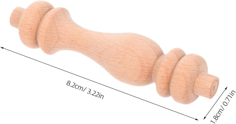 10pcs Small Wooden Roman Pillars Vintage Baluster Spindles for Staircase Indoor Railings Home Decor - Image 3