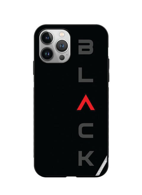 Protective Case Cover For Apple iPhone 11 Pro Max Black Design Multicolour