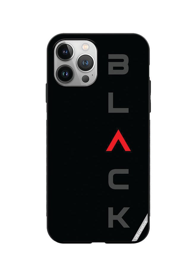 VR CREATIVE Protective Case Cover For Apple iPhone 11 Pro Max Black Design Multicolour  - Image 1