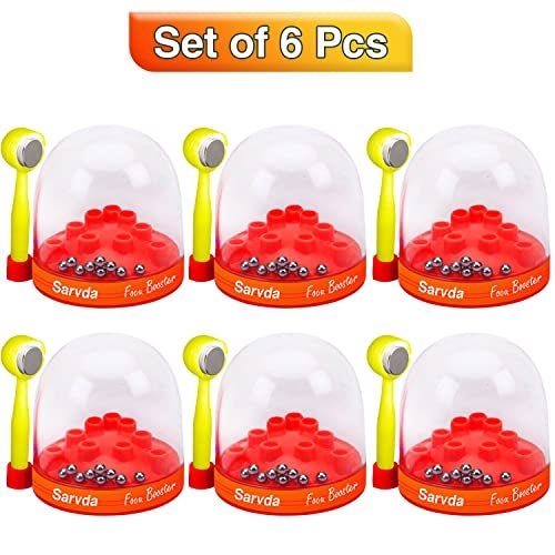 Sarvda Birthday Return Gifts For Kids: Pack of 6 | Focus Booster | Return Gifts For Birthday Parties | Toys For Boys & Girls Ages 3-12, Red - Image 2
