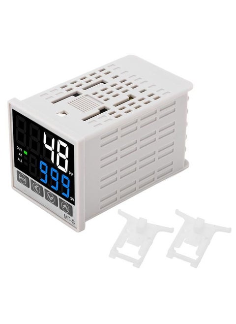 PID Temperature Controller Kit Intelligent Digital Display Automatic Temperature Control Instrument AC100‑240V 48 X 48mm