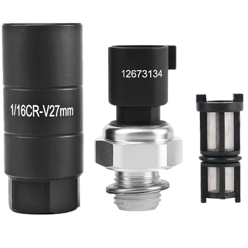 RICHWEI PS690 Oil Pressure Sensor With Socket For 2009-2020 Chevy Silverado 1500 2500 3500 4500 Tahoe Suburban Express Cruze Avalanche Caprice SS, GMC Savana Sierra Yukon Canyon, Cadillac CTS Escalade ESV EXT - Image 1