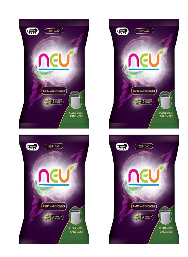 NEU Top-Load Detergent Powder - Tough Stain Removal | Eco-Friendly | Machine-Wash Perfect | Detergent Powder | Safe for Baby Clothes |Washing Powder 1kg (Pack of 3) - Image 1