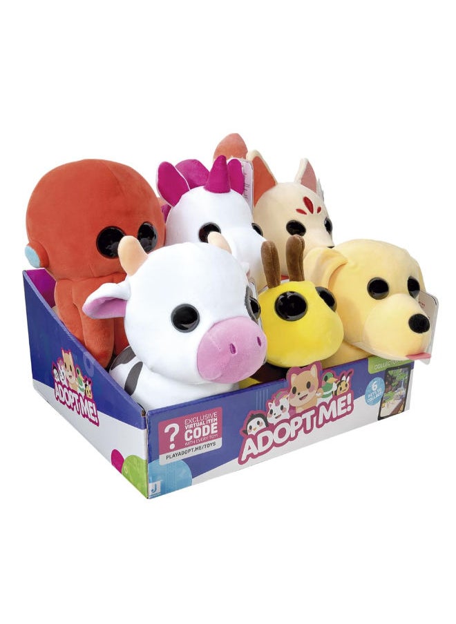 ADOPT ME! Adopt Me! Me Collector Plush Toy, 8-Inch Size, Assorted one pc only 