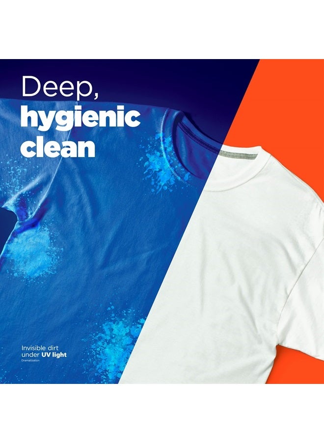 Tide صابون سائل منظف غسيل ثقيل 10X صحي، رائحة أصلية، متوافق مع HE، 59 غسلة، 84 أونصة سائلة - Image 5