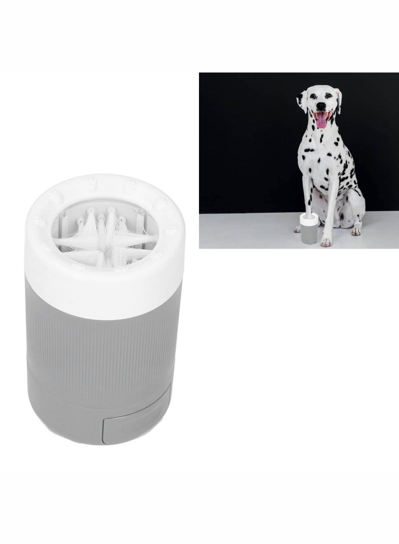 منظف مخلب منظف مخلب لمنظف مخالب موحل منظف أقدام الأليفة لأقدام الأليفة من أي حجم غسالة قدم (رمادي) - Image 2