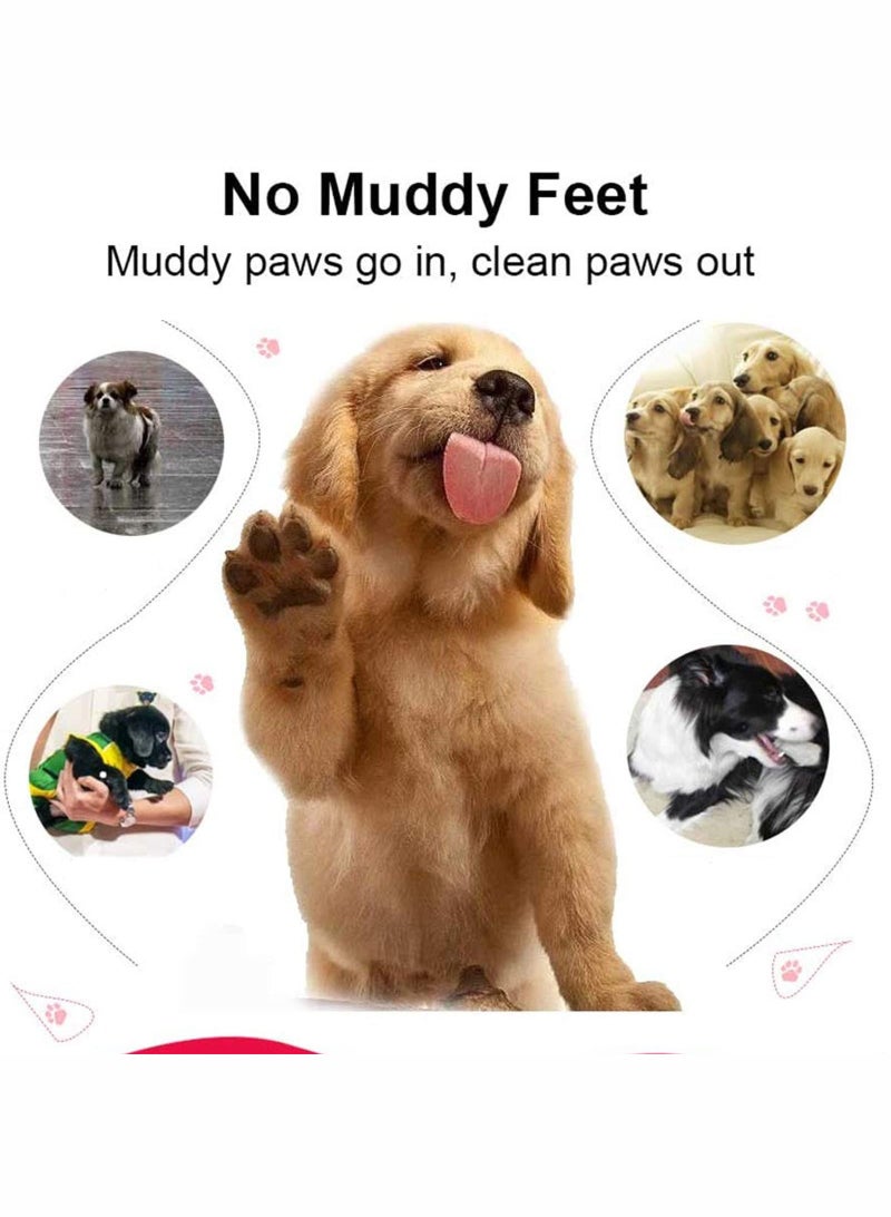 منظف مخلب منظف مخلب لمنظف مخالب موحل منظف أقدام الأليفة لأقدام الأليفة من أي حجم غسالة قدم (رمادي) - Image 5