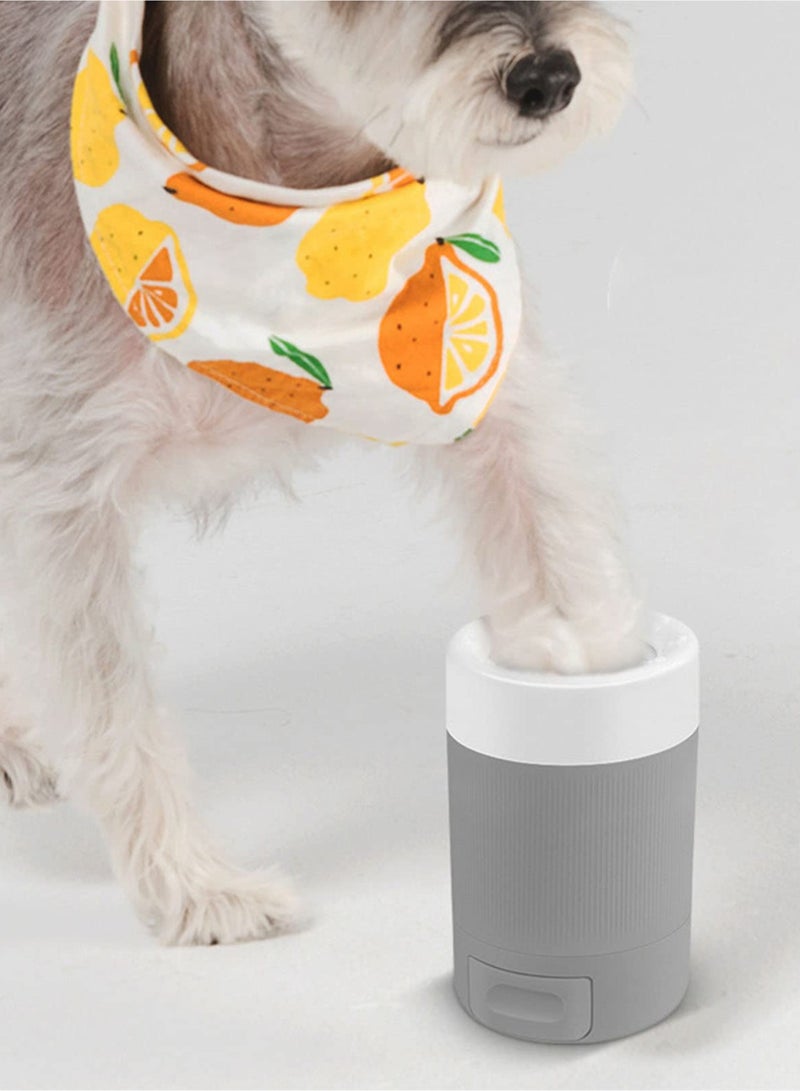 منظف مخلب منظف مخلب لمنظف مخالب موحل منظف أقدام الأليفة لأقدام الأليفة من أي حجم غسالة قدم (رمادي) - Image 3