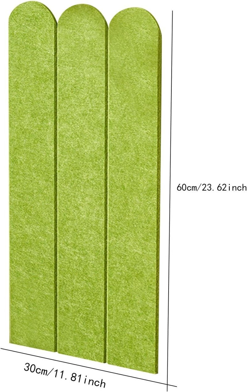 Cat Scratching Mat Wall Mounted with Self-Adhesive Tape, 30x60cm Felt Furniture Protector for Couch Sofa Floor Car, DIY Multipurpose Pet Scratcher- Green - Image 3
