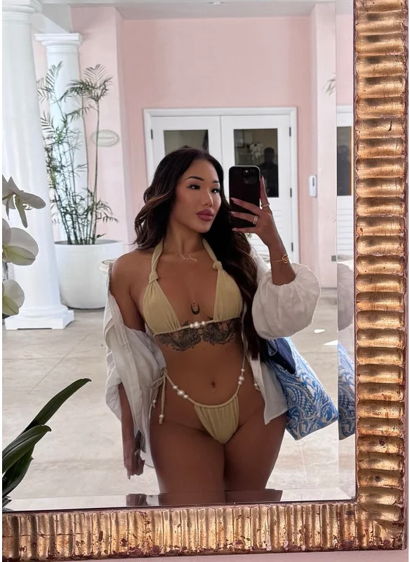Itty Bitty Kinis Glitters & Pearls Kini (Top)