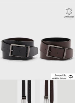Robert Wood Genuine Leather Reversible Belt  - Image 1