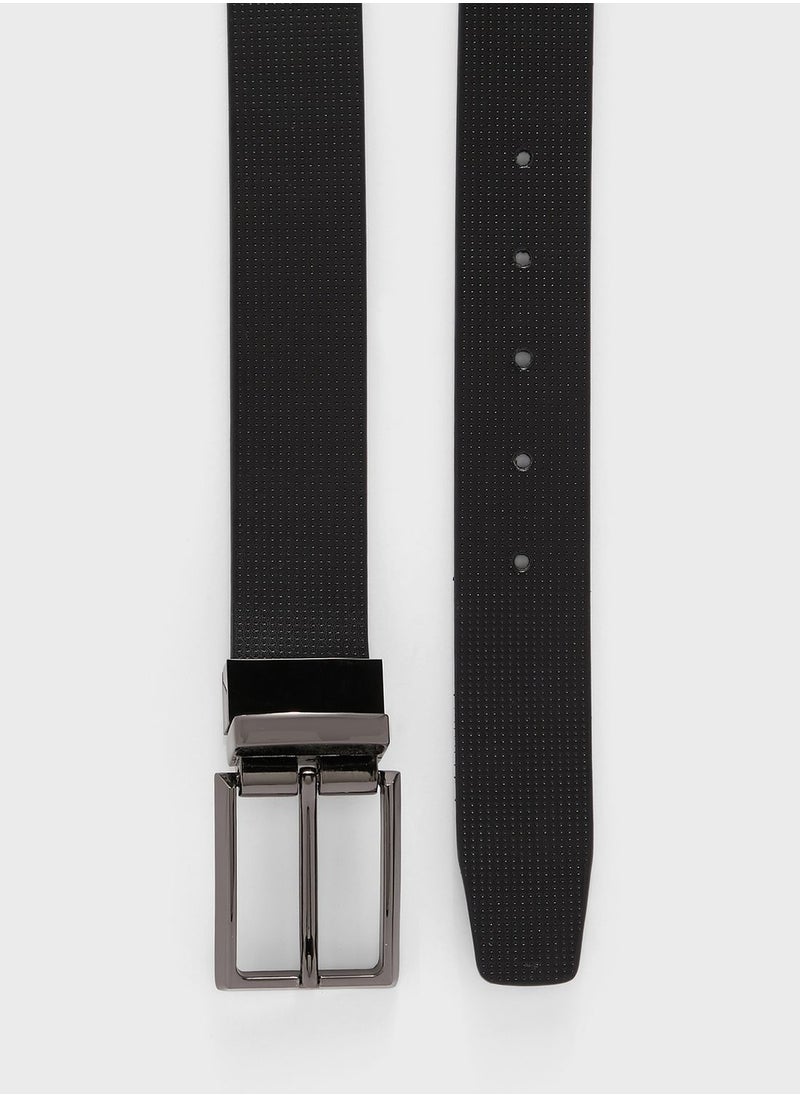 Robert Wood Genuine Leather Reversible Belt  - Image 4