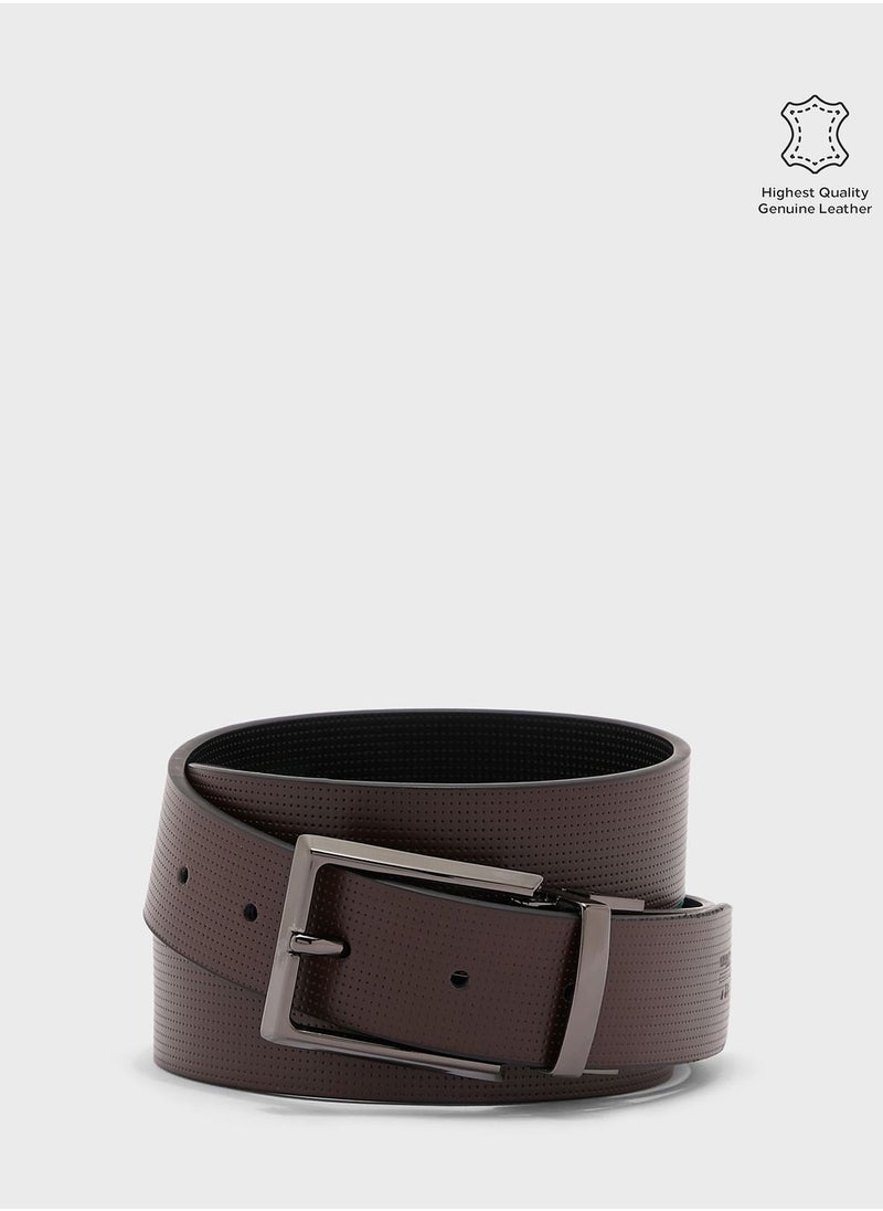 Robert Wood Genuine Leather Reversible Belt  - Image 2