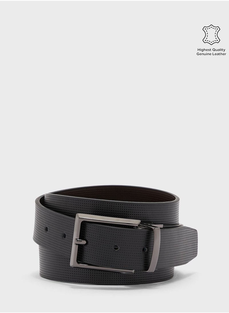 Robert Wood Genuine Leather Reversible Belt  - Image 3