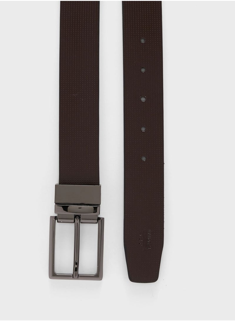 Robert Wood Genuine Leather Reversible Belt  - Image 5
