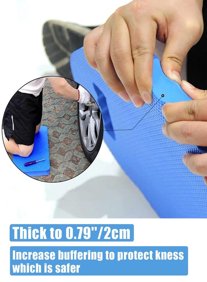 YWSHF 2 PCS Garden Kneeling Pad,Knee Mat Waterproof Foam Knee Pads for Gardening,Cleaning,Baby Bath,Yoga,Praying and Exercise 15.745'' x 7.09'' x 0.79'' - Image 5
