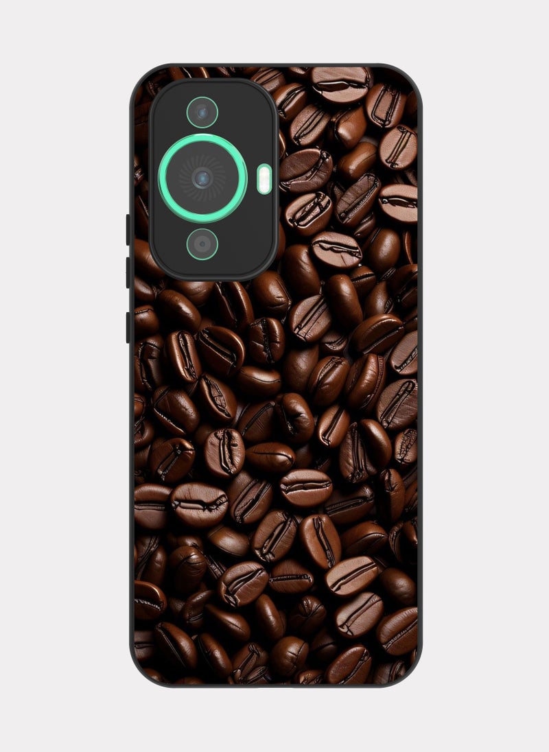 بكسلات كفر هواوي نوفا 11 حبوب القهوة بني - Image 1