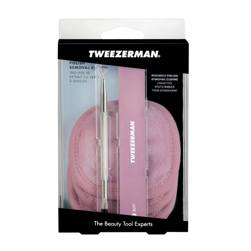 Tweezerman Exclusive Tea Rose Polish Removal Kit - Image 5