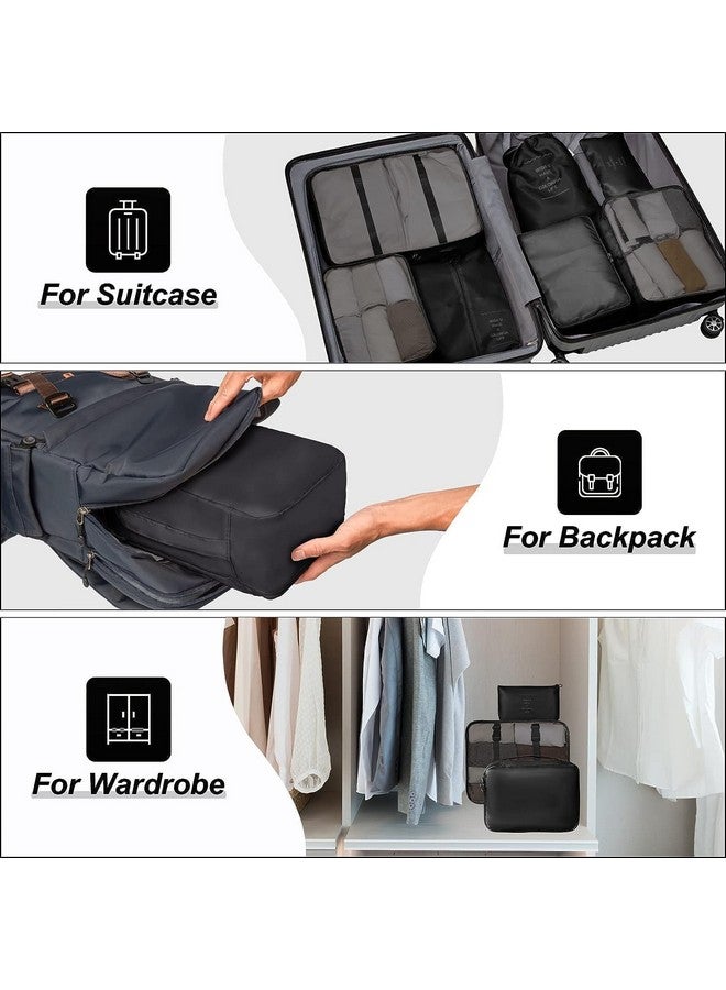Zerolex Travel Organizer Packing Cubes For Travel, Expandable Storage Bags, Organizers For Suitcases & Backpacks Packing Cubes Clothes Storage Bag Luggage Packing for Travel Accessories - Image 2