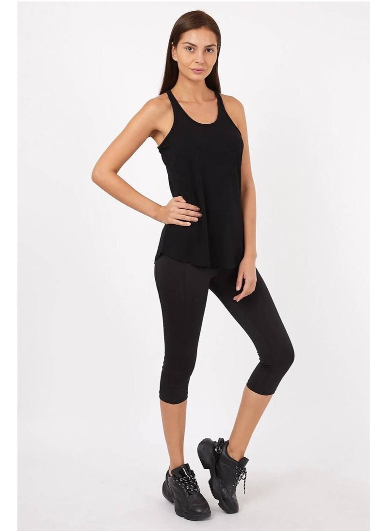 Vicino Vicino Women's Loose and Comfortable T-Shirt, Made of Lycra, Suitable for Exercise, Sports and Fitness, Available in Different Sizes  - Image 2