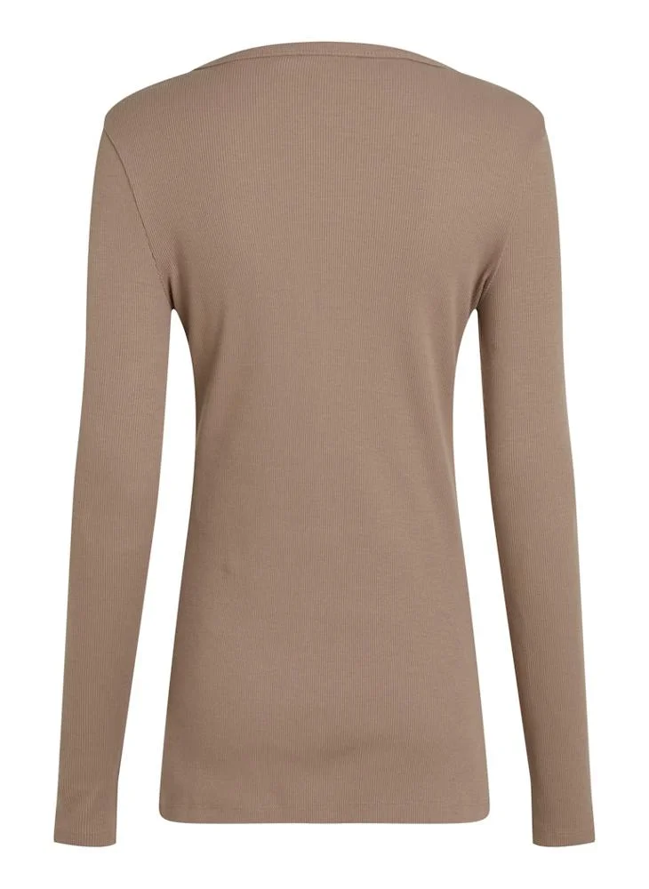 Calvin Klein Jeans V-Neck Button Detail Cardigan