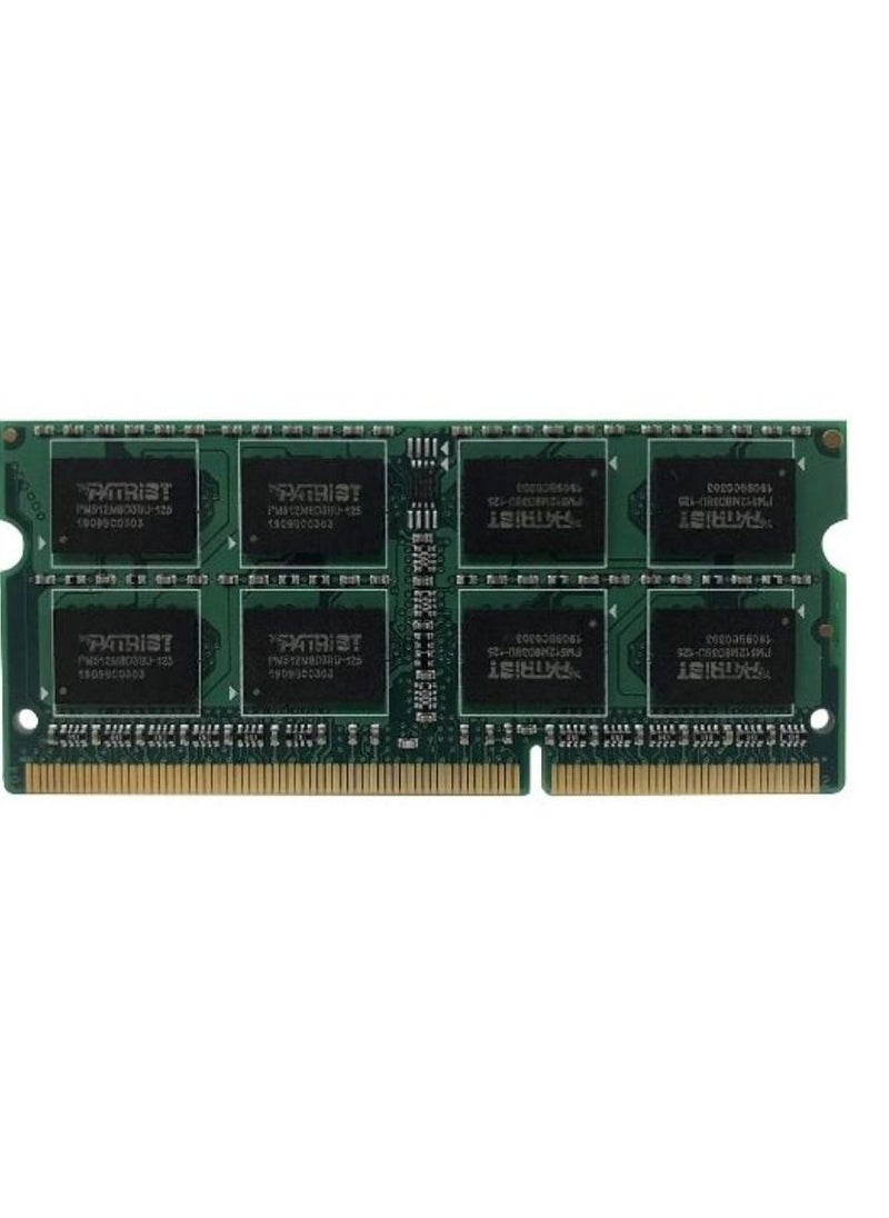 RAM For Laptop 4GB DDR3 1600MHZ Green