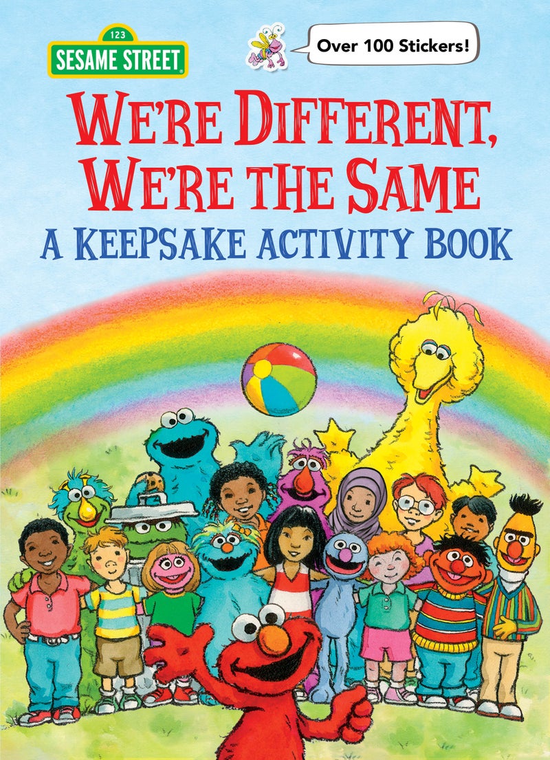 We're Different, We're the Same A Keepsake Activity Book (Sesame Street)  - Image 1