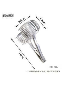 Manual Aluminum Lemon Slicer Tomato Egg Cutter Aluminum Lemon Slicing Holder