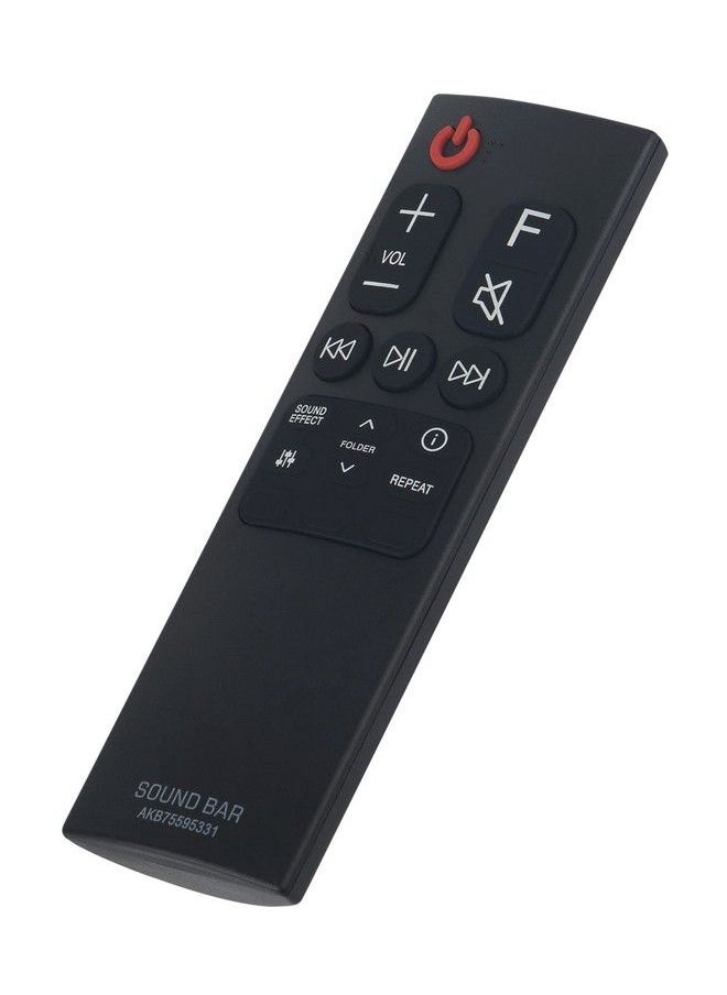 Vinabty - Akb75595331 Replaced Remote Fit For Lg Sound Bar Sl4Y Sl5R Slm4R Sl9Y Spj4S Spj4S S65S3S Sph4Bw Sl5Y Sn7Cy Sl6Y Spl5Bw Sl7Y Sn5Y Sn6Y Sn7R Spn5Bw Spn5Bw S65S3S Snc4R Snh5 S67T2W Dsnh5 - Image 1