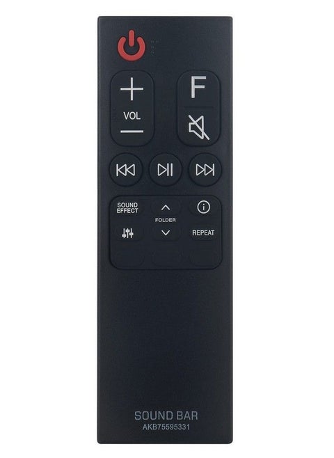 Akb75595331 Replaced Remote Fit For Lg Sound Bar Sl4Y Sl5R Slm4R Sl9Y Spj4S Spj4S S65S3S Sph4Bw Sl5Y Sn7Cy Sl6Y Spl5Bw Sl7Y Sn5Y Sn6Y Sn7R Spn5Bw Spn5Bw S65S3S Snc4R Snh5 S67T2W Dsnh5