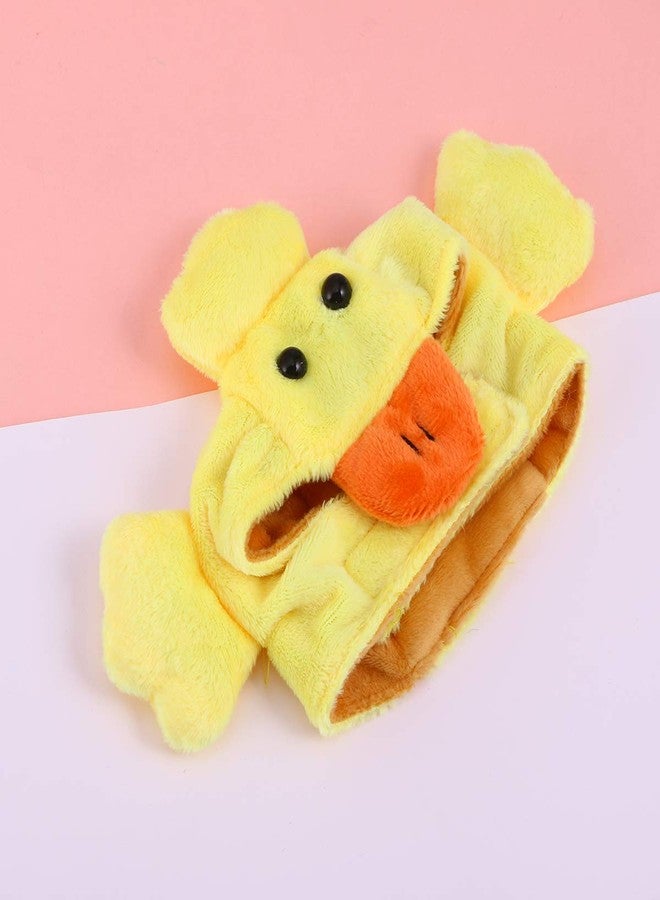 أموسفون قبعة قطيفة للحيوانات الأليفة على شكل جرو، إكسسوار تنكري للقطط والكلاب (مقاس صغير) - Image 3