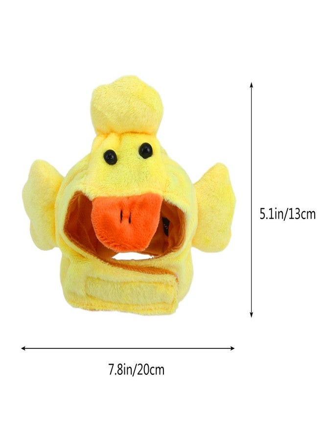 أموسفون قبعة قطيفة للحيوانات الأليفة على شكل جرو، إكسسوار تنكري للقطط والكلاب (مقاس صغير) - Image 4