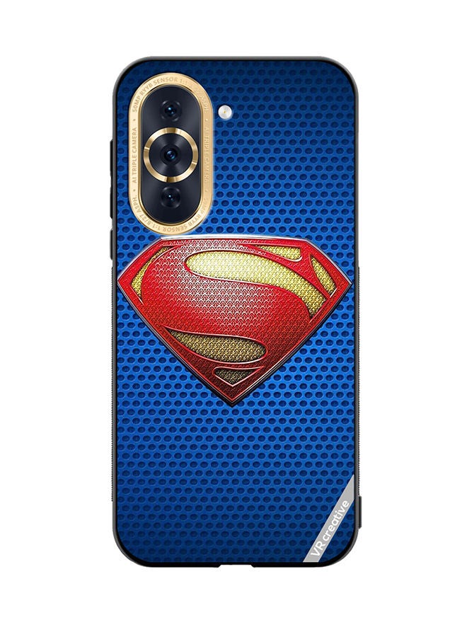 VR CREATIVE Protective Case Cover For Huawei Nova 10 Superman Logo Design Multicolour - Image 1