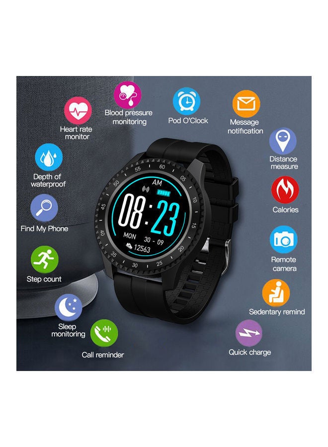 NIBEMINENT Smart Bracelet Black  - Image 4