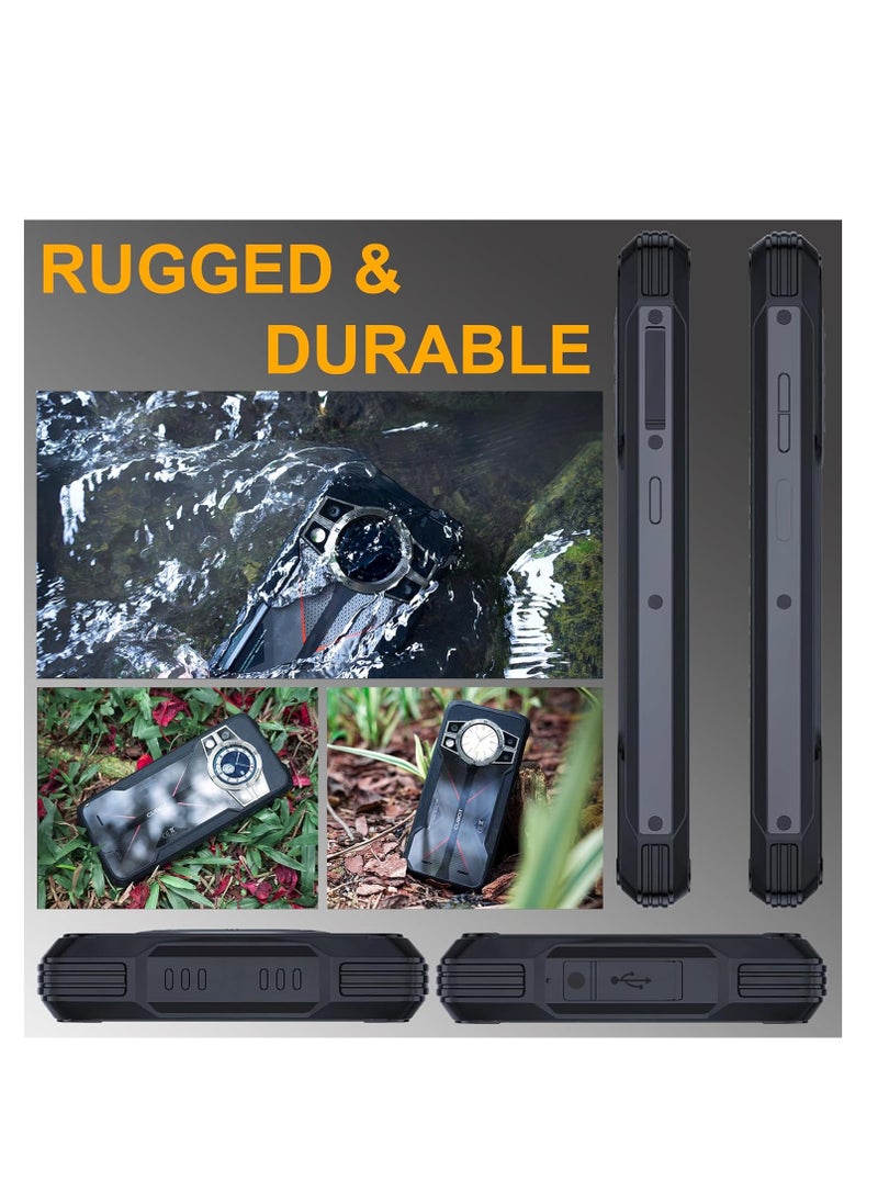 Cubot Kingkong 9 Rugged Smartphone 120hz 6.583-Inch Screen 12GB RAM+512GB ROM 33W Fast Charging Android Mobile Phone 10600mAh Battery  100MP Main+24MP Night Vision Camera NFC  - Image 2