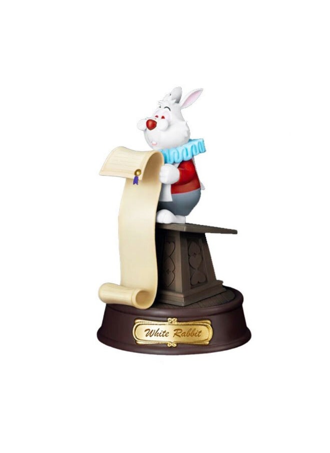 BEAST KINGDOM Alice in Wonderland Series White Rabbit Mini DIorama Stage by Beast KIngdom 